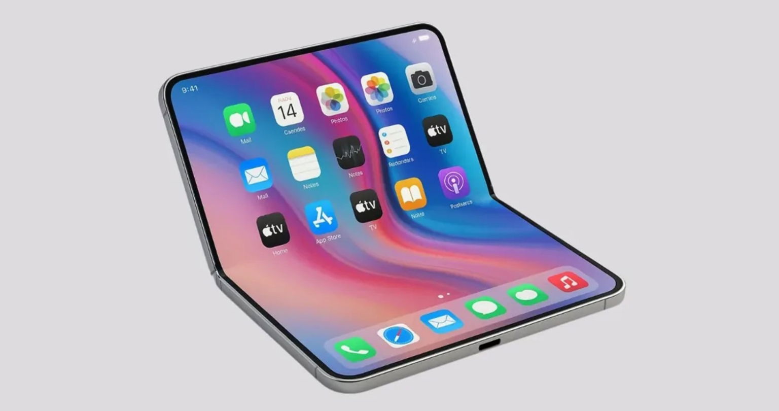 Concepto iPhone plegable
