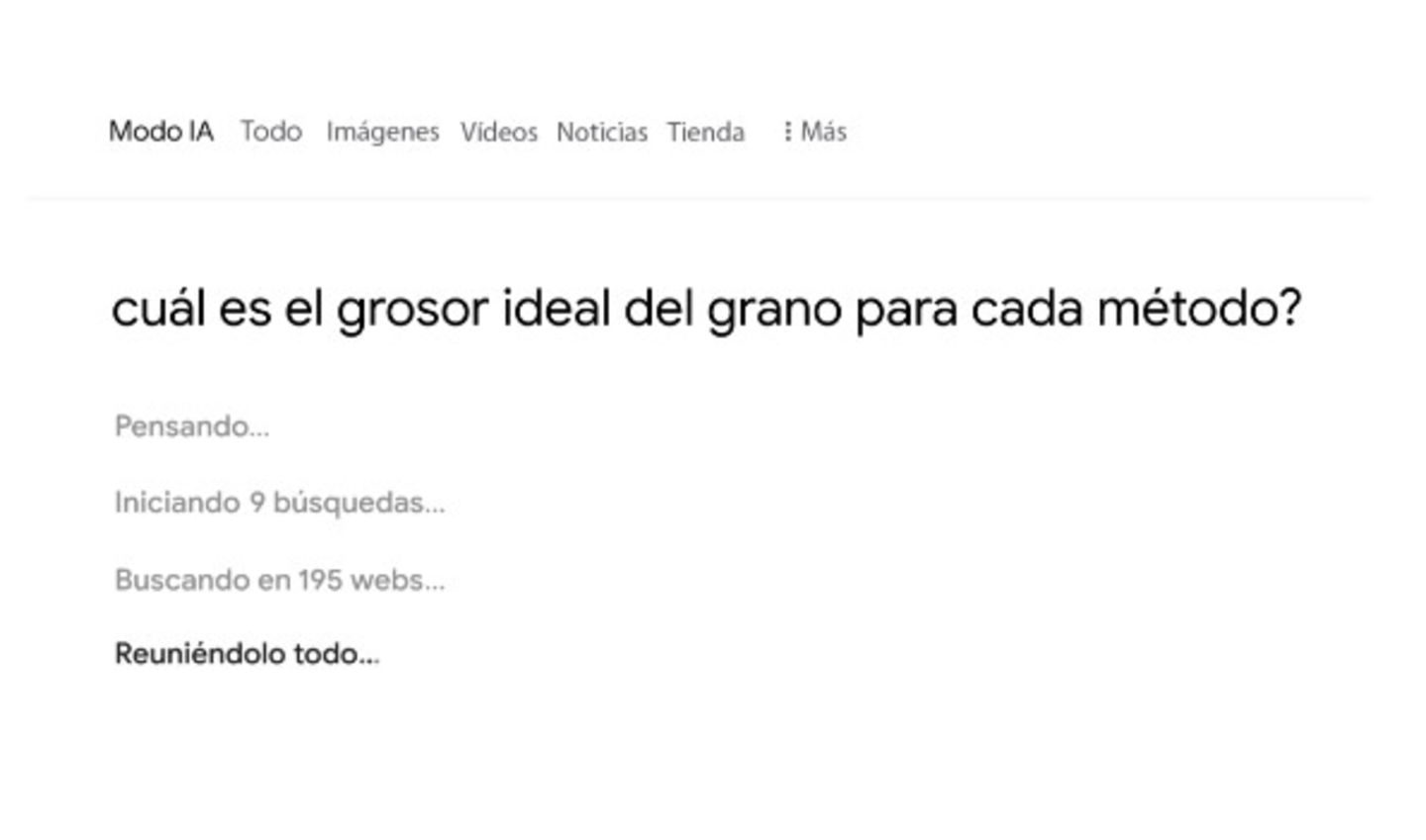 Modo IA Google