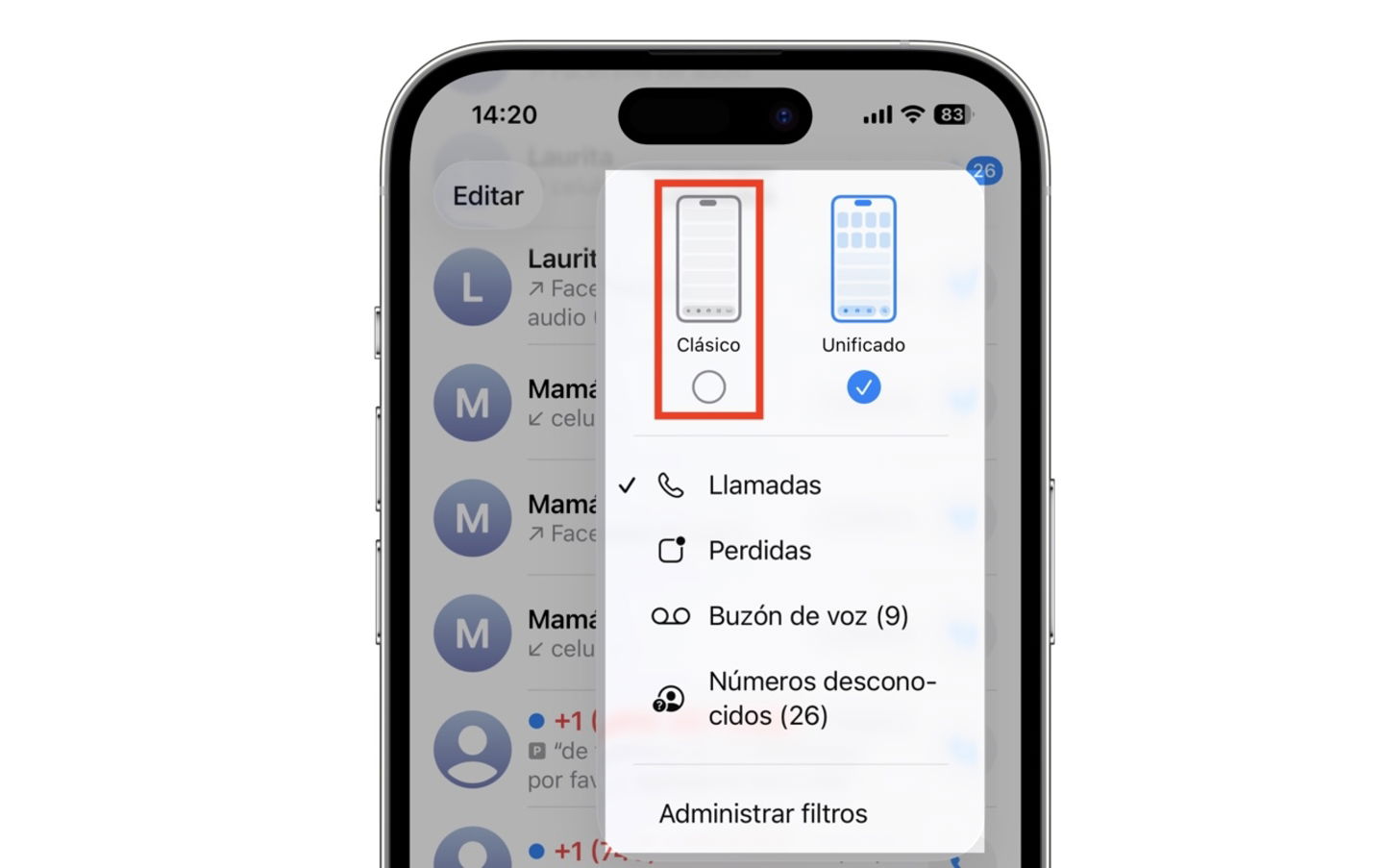 App Teléfono