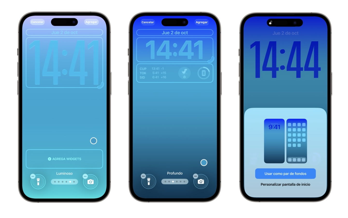 Personalización iOS 26