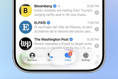 Telegram actualiza su diseño con Liquid Glass, lo mejor de todo es que no necesitarás tener iOS 26 Telegram actualiza su diseño con Liquid Glass, lo mejor de todo es que no necesitarás tener iOS 26