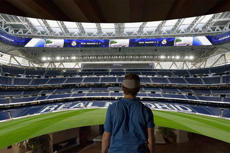El Real Madrid y Apple han instalado 100 cámaras para el ‘Bernabéu infinito’, que podrá disfrutarse en el Vision Pro El Real Madrid y Apple han instalado 100 cámaras para el ‘Bernabéu infinito’, que podrá disfrutarse en el Vision Pro