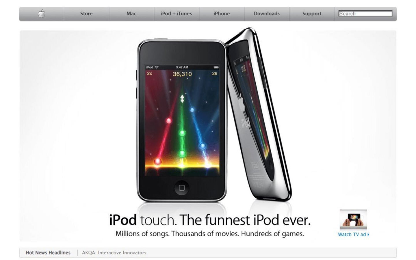 Web de Apple