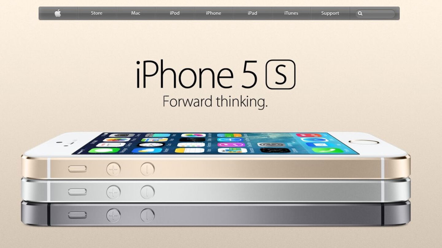 Web de Apple en 2013