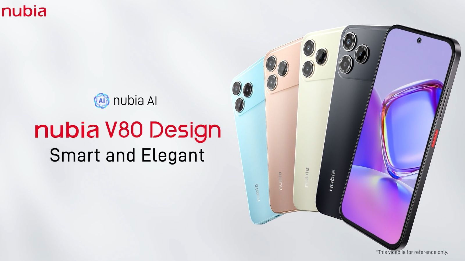 Nubia V80 Design