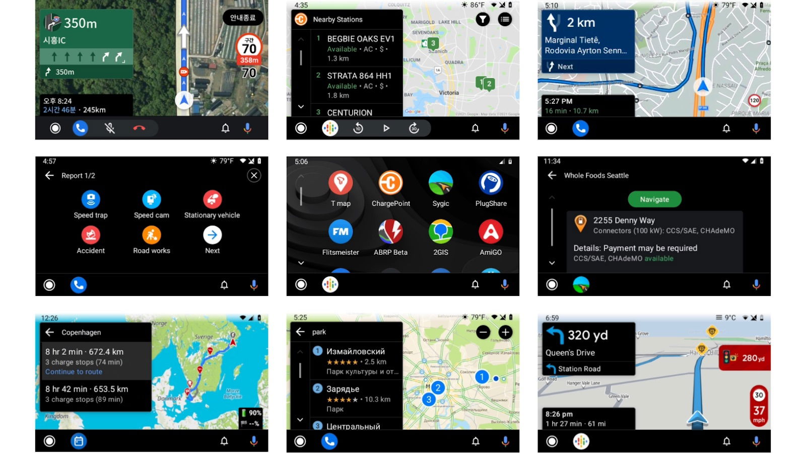 Android Auto y sus apps