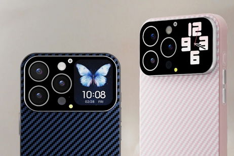 Añade una pantalla trasera a tu iPhone con esta funda muy parecida a la del Xiaomi 17 Pro Max