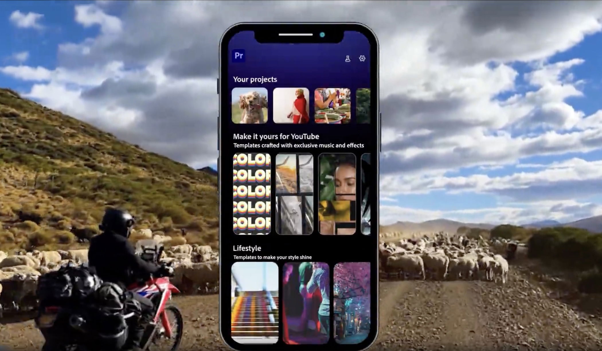Adobe Premiere se actualiza permitiendo hacer videos cortos como los de YouTube Shorts