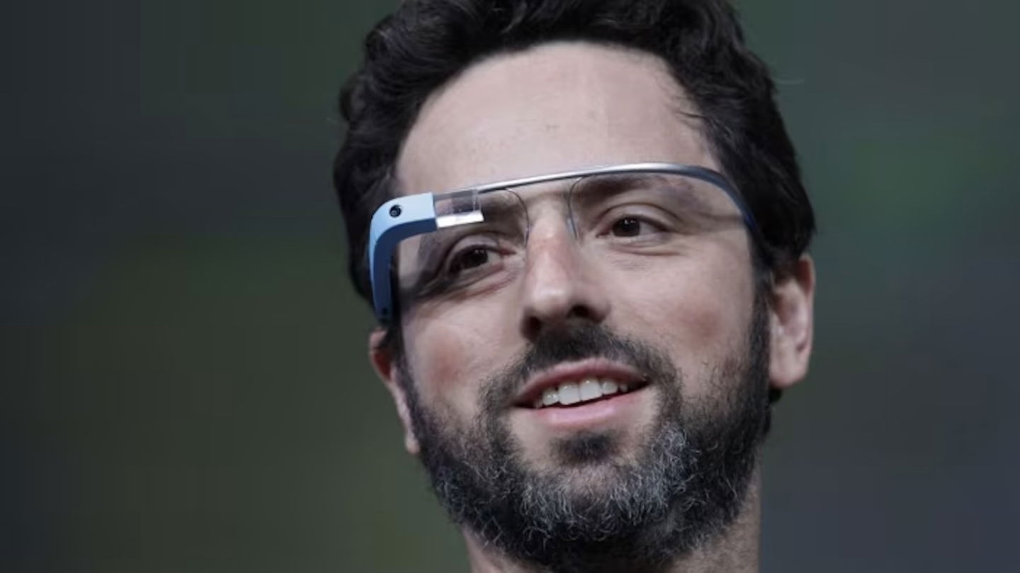  Sergey Brin con las Google Glass