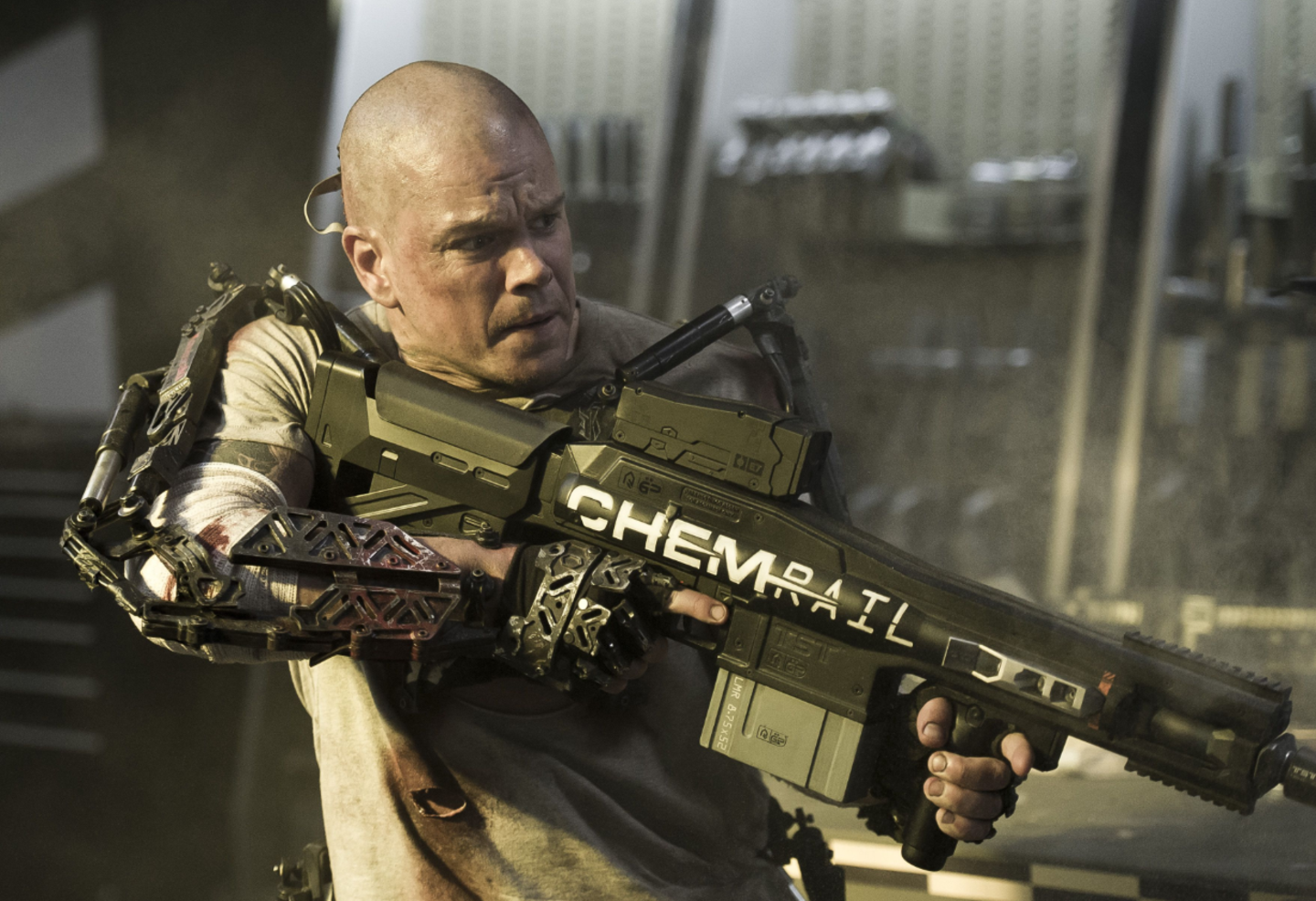Arma biométrica de la película Elysium