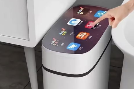 Este cubo de basura inteligente se abre automáticamente al acercar tu mano y tiene un ofertón Este cubo de basura inteligente se abre automáticamente al acercar tu mano y tiene un ofertón