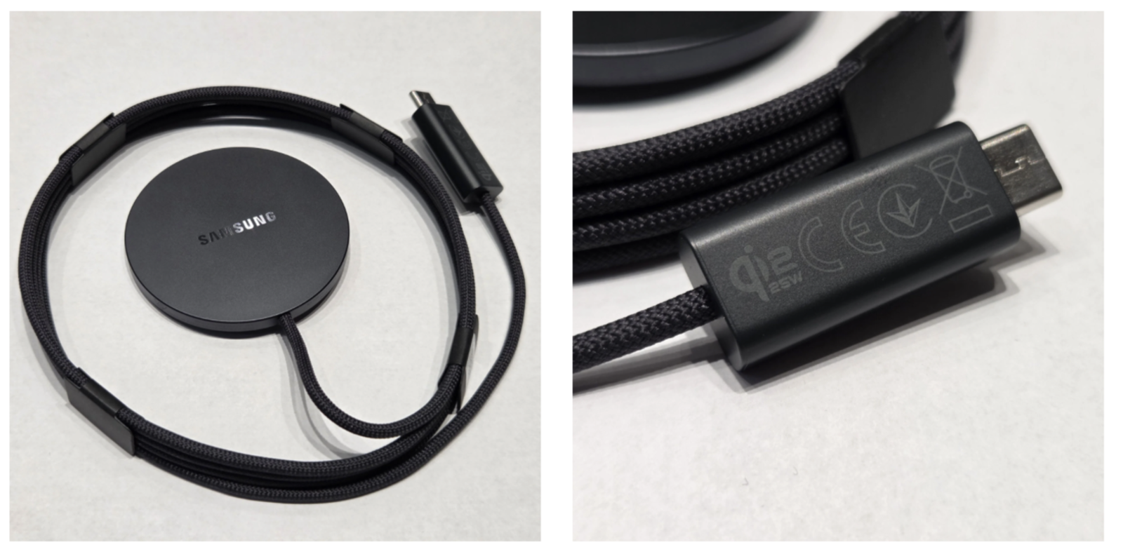 Se filtra el cargador magnético que Samsung lanzará junto a los Galaxy S26