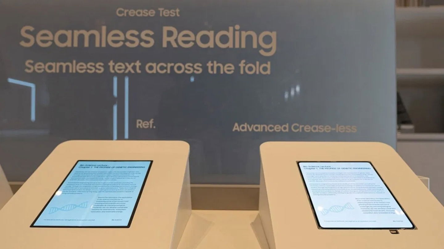 Pantallas de dispositivos plegables