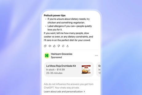 Los anuncios llegan a ChatGPT tanto para los usuarios que no pagan como para el plan Go