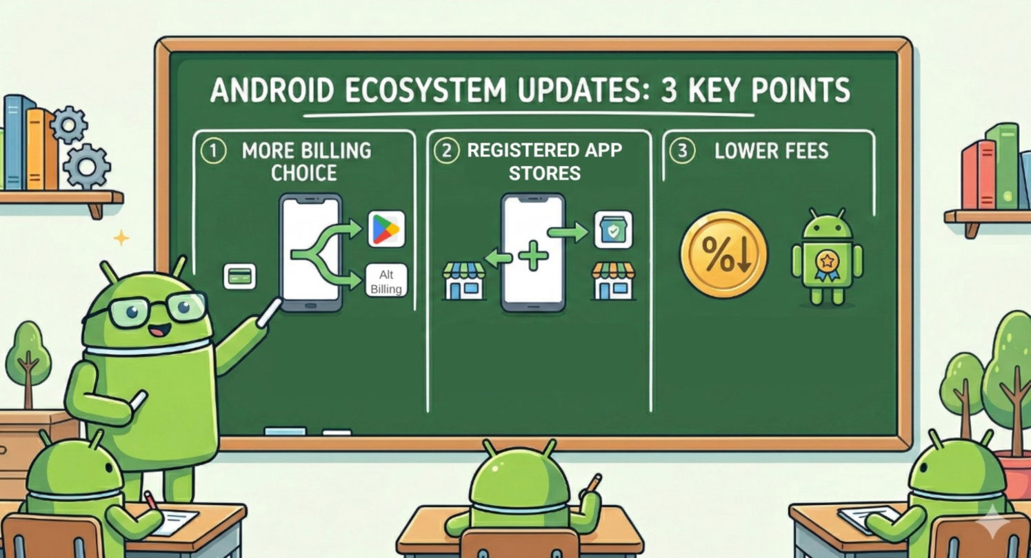 Actualizaciones en el ecosistema Android